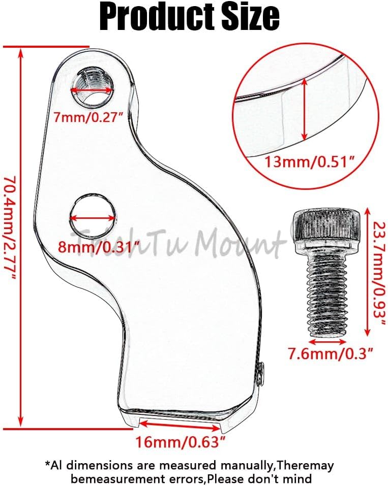 Ez Shift Neutral Gear Assist Bracket Kit Fit for 2017-2026 Harley M8 Bagger Touring and M8 Softail Models (Chrome)