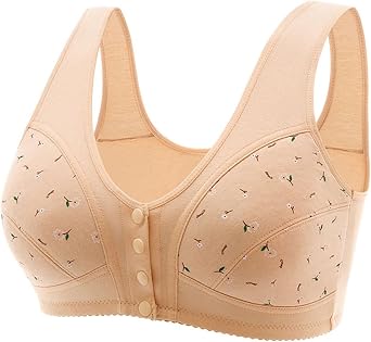 Evybliss Bra, Evybliss Moona Bra,Moona Bra- Front Closure Breathable Bra for Seniors