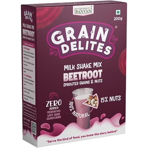 GrainDelites Beet Milkshake Mix 200g