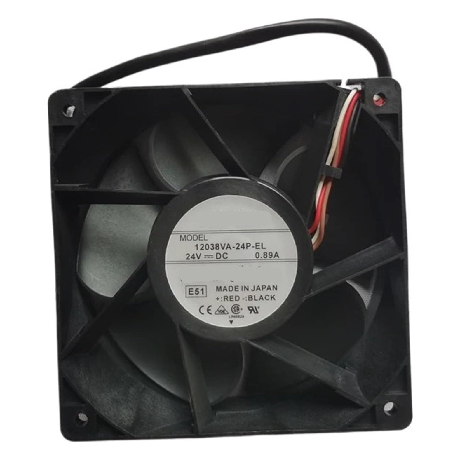 PEQYUACTE 12038VA-24P-EL DC Fan 120X38mm 24V Cooling Fan