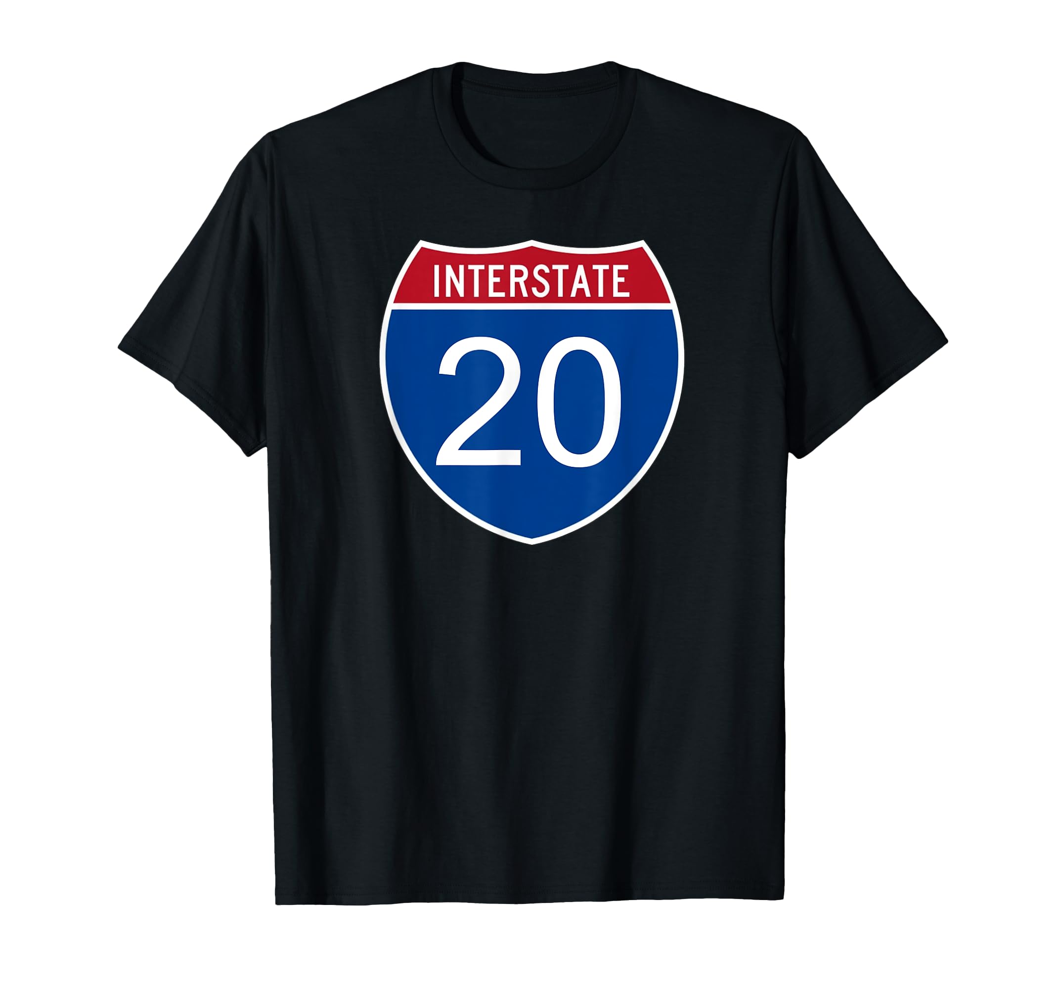 I-20 Interstate Road Trip Travel Souvenir - Interstate 20 T-Shirt