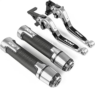 Alavancas da embreagem de Moto Motocicleta Para Honda PCX 125 PCX 150 CNC Alavanca De Embreagem De Freio E Punhos De Guidão 7/8 22MM PCX125 PCX150 Acessórios Para Todo O Ano Alavancas de Freio de Mot