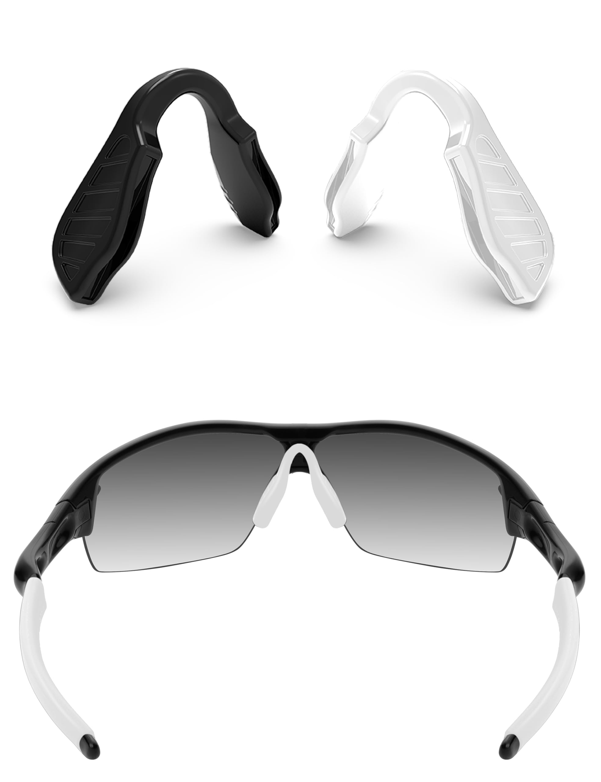 ToughAsNails Replacement Nose Pads for Oakley Radar Path/RadarLock Path/Radar EV Path/Radar EV Path XS Series-Standard Fit