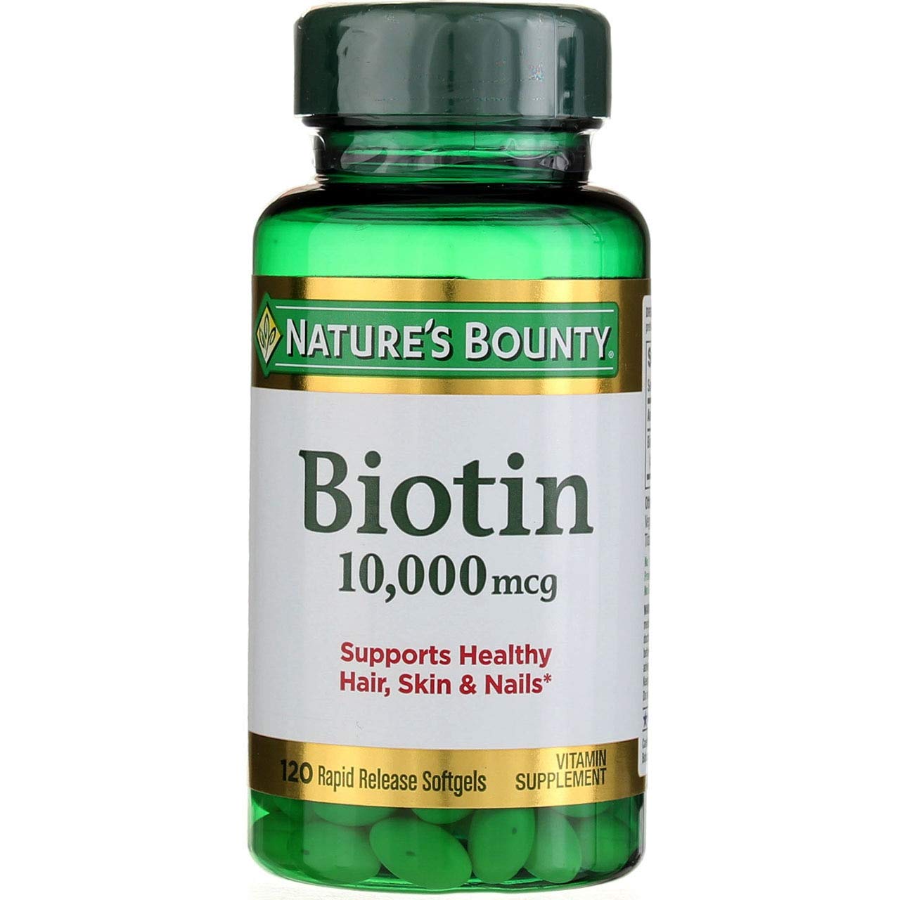 N/B BIOTIN 10000 MCG 120 CT (Pack of 4)