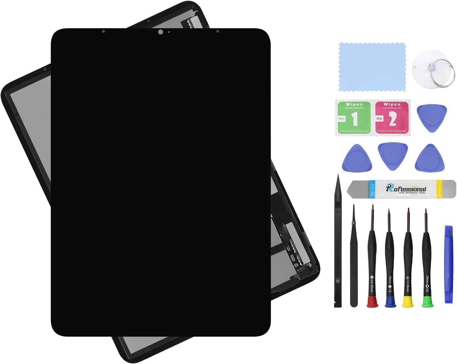 11" LCD Screen Replacement for iPad Pro 11 3rd 4th Gen 2021 2022 A2377 A2459 A2301 A2460 2022 A2435 A2761 A2762 A2759 Display OLED LCD Assembly Glass Touch Digitizer Premium Repair Kit