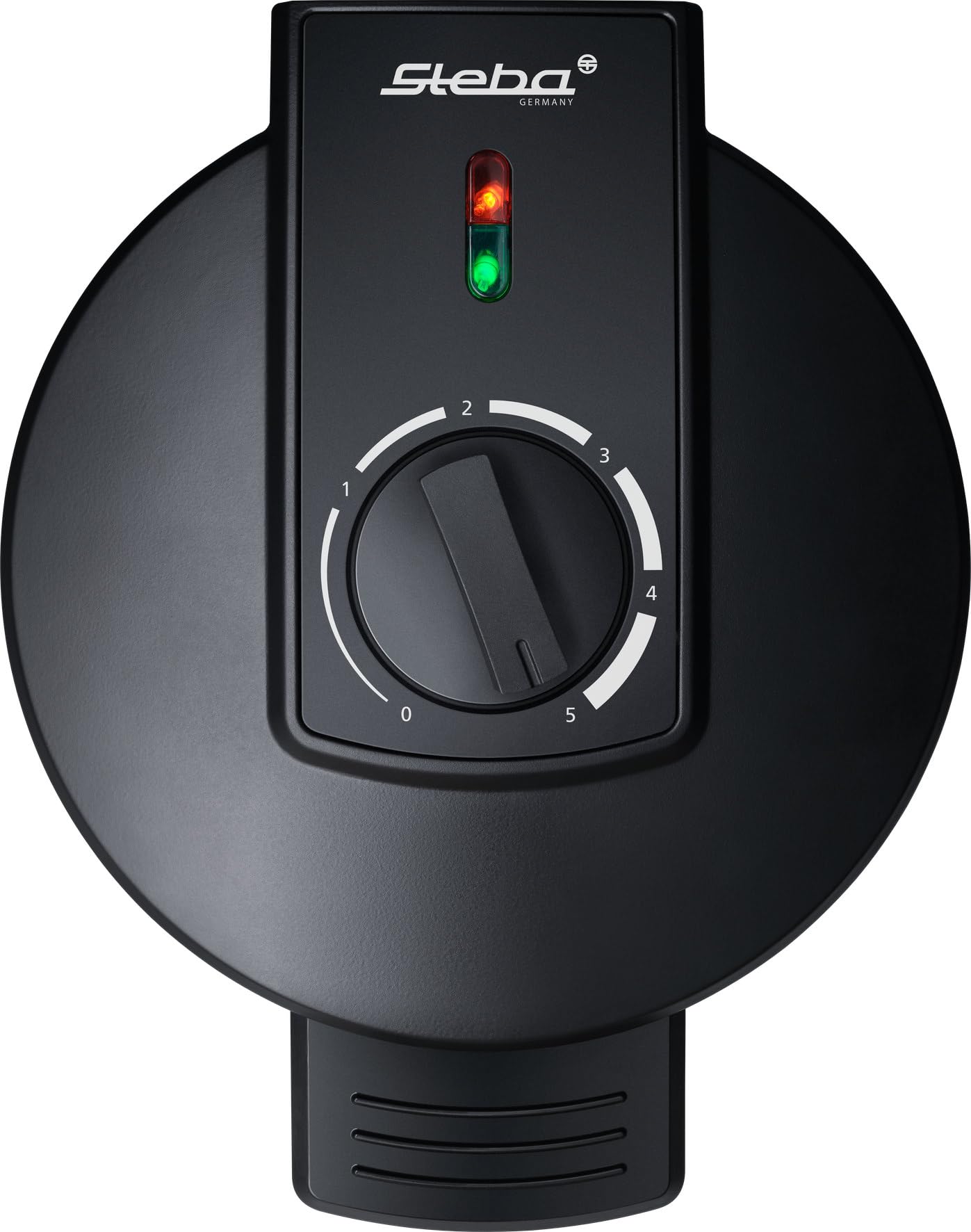 Steba XL gofrera con 18,5 cm de diámetro, gofrera para 5 gofres en forma de corazón, regulación continua de la temperatura, sin PFAS, WE 3