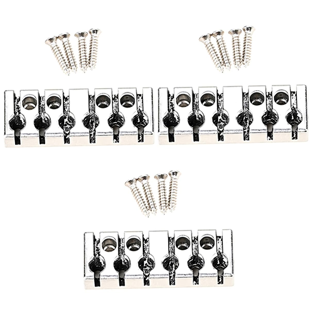 ibasenice Headless Electric Guitar String Lock Saiten Ersatzteil Für Gitarre Leicht Und Praktisch Für Musiker Und Bands