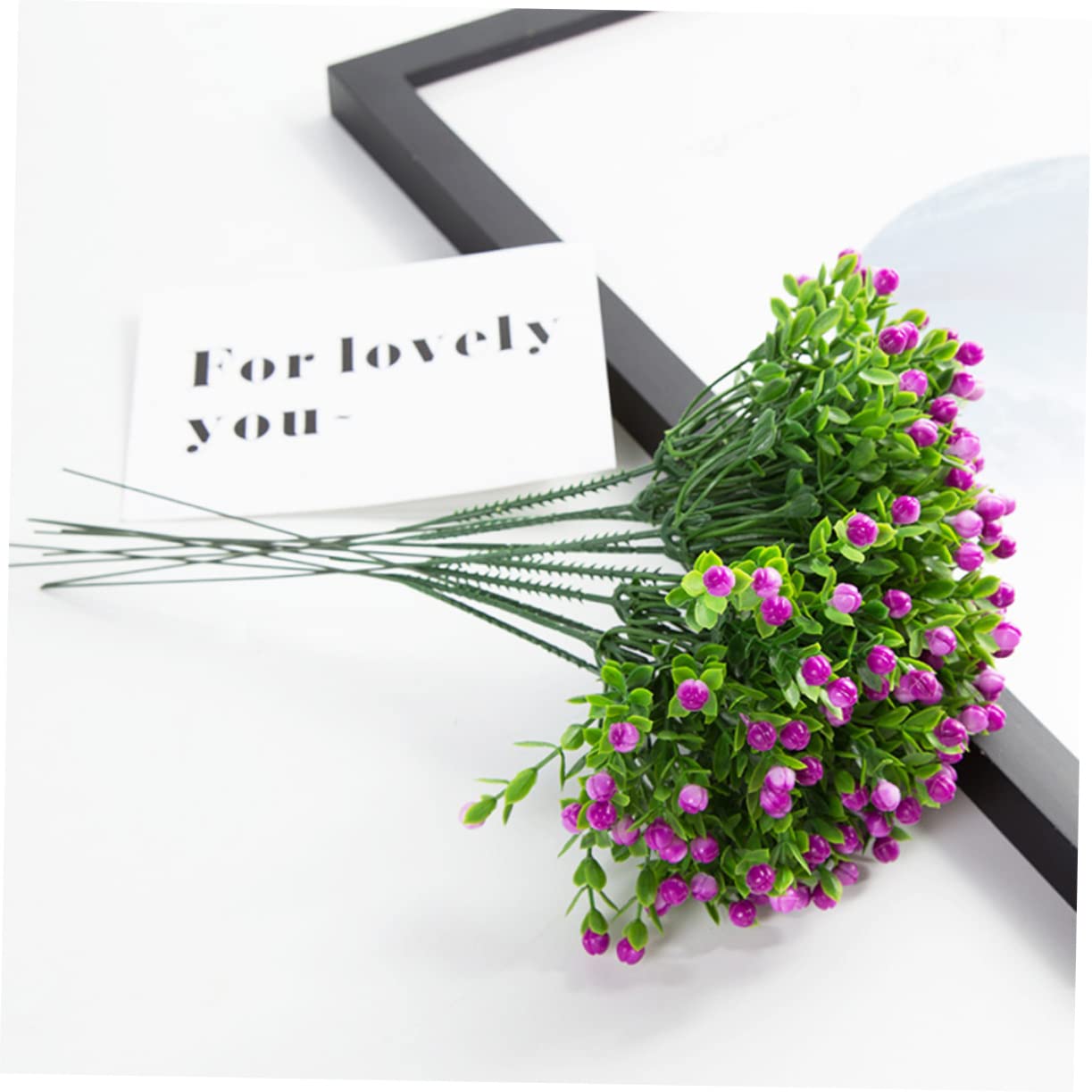 Fiori Artificiali Gypsophila 40 Pezzi in Seta per Casa