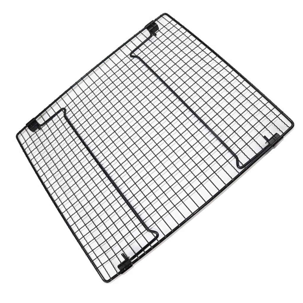 XMING Paquete de cinco estantes plegables for enfriar pasteles, estantes antiadherentes for pasteles, estantes for galletas, redes de secado invertidas for pan, redes for parrilla, herramientas for ho