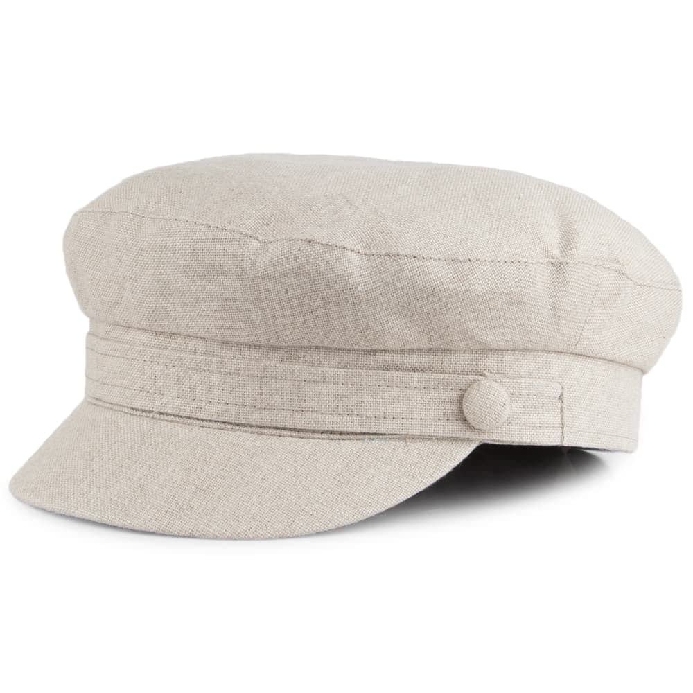 Failsworth Men's Natural Hats Mariner Irish Linen Fisherman Cap - Xl