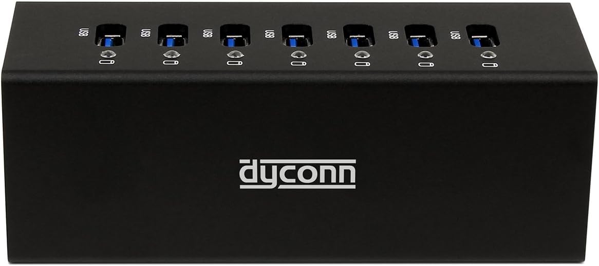 Power Hub SuperSpeed 9-Port 2-5A Charging Only Industrial Grade USB 3.0 Hub (HUBC7B)