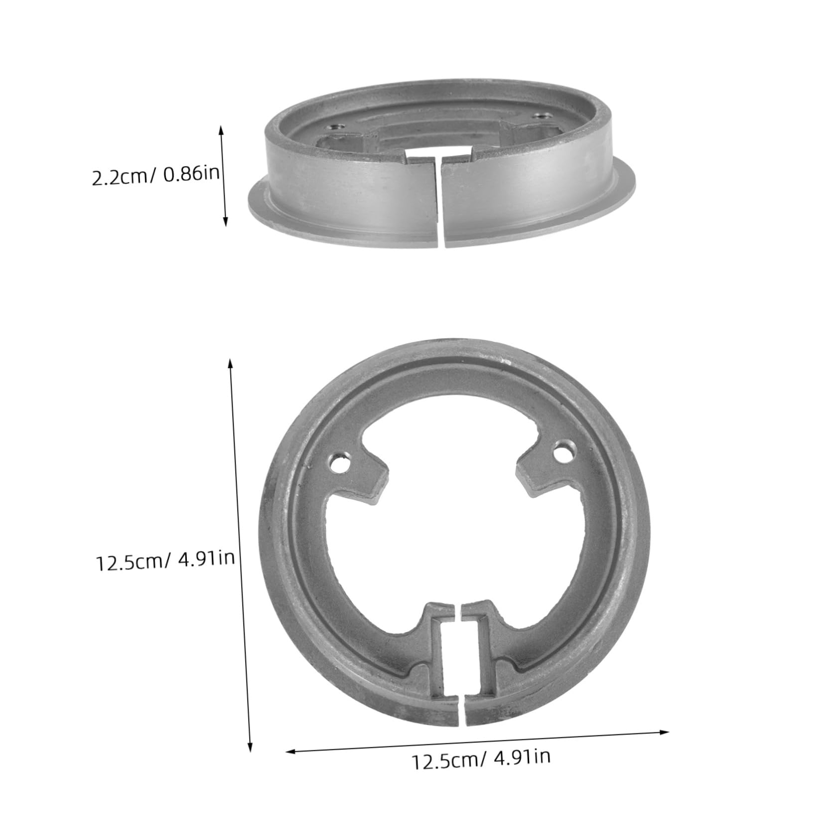 MUCKLILY E-bike Brake Pads Compatibility Bike Drum Brake Tension Ring Disc Rotor Upgrade Conversion Wheel
