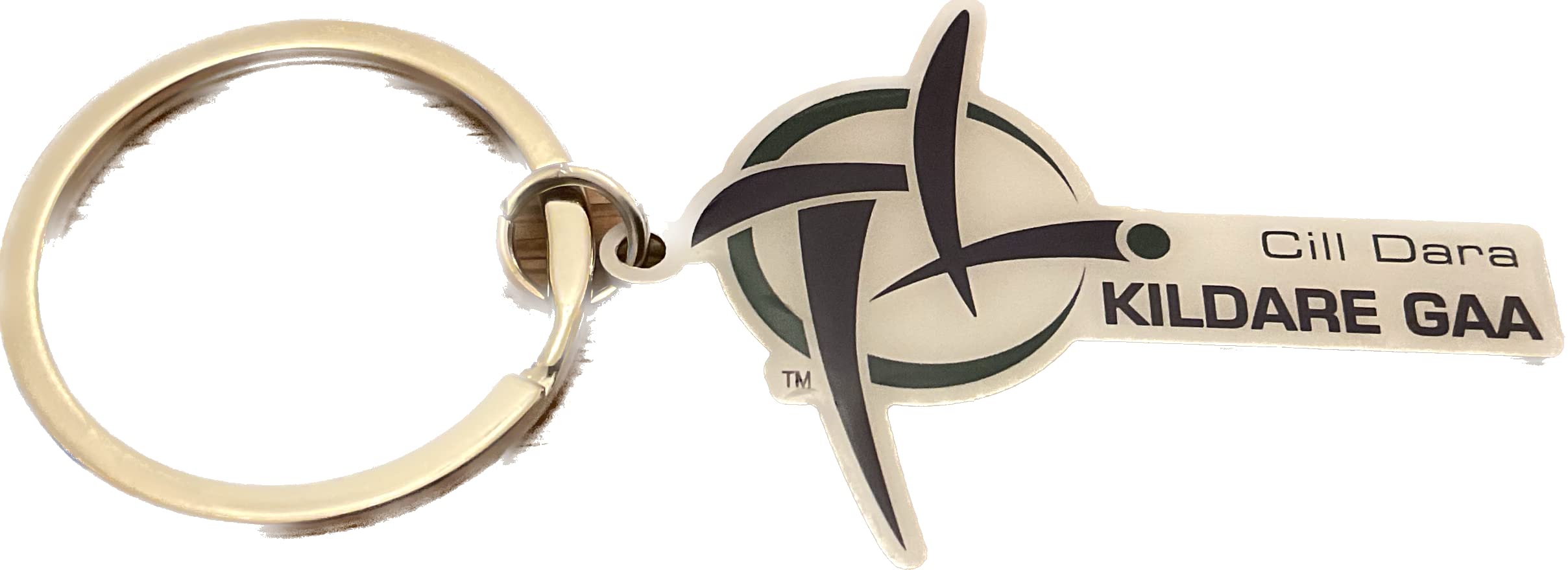 KILDARE Official ALL IRELAND GAA County crest ultra thin metal keyring