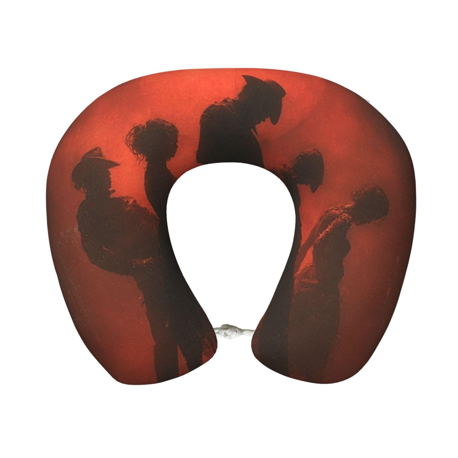 Neck Pillow Memory Foam Contour Pillow Simpsons Travel Pillow for Sleeping Comfortable U Shape Pillows for Traveling Car Headrest Home Office Fits Most Neck Sizes