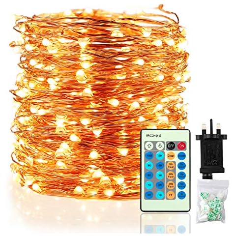 Speclux String Lights, Outdoor Fairy Lights 30M 300 LED Lights Copper Wire Light Waterproof, Twinkle Starry Lighting for Indoor Outdoor Garden Lights Wedding Decoration Christmas Cover