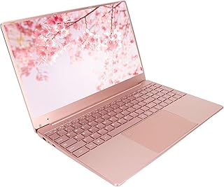 Laptop de 15,6 Polegadas, Tela IPS HD de 2K, para CPU Celeron N5095, 16G DDR4L RAM, Laptop Portátil SSD de Alta Velocidade Com Impressão Digital, Teclado Com Luz de Fundo (16+256G plugue americano)