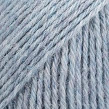Soft Superfine Alpaca and Wool Blend, Drops Nord, 2 or Fine, Fingering Weight, 4 ply, 1.8 oz 186 Yards per Ball 08 Fog