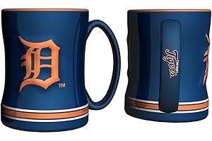 Boelter Brands Detroit Tigers Sculpted Relief Coffee Tumbler