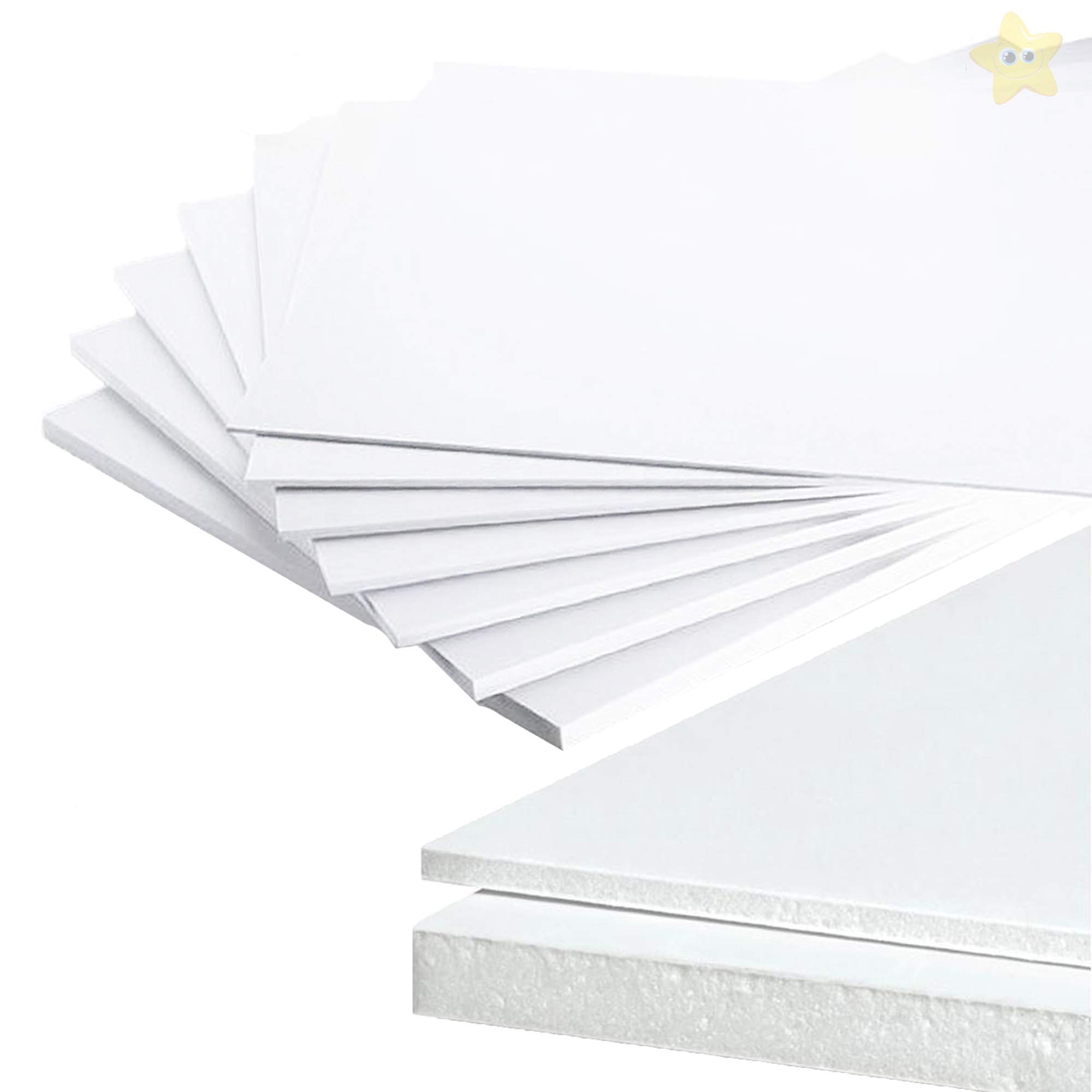 Buy Polystyrene Foam Sheets 600mm x 400mm x 10mm Small White Packing