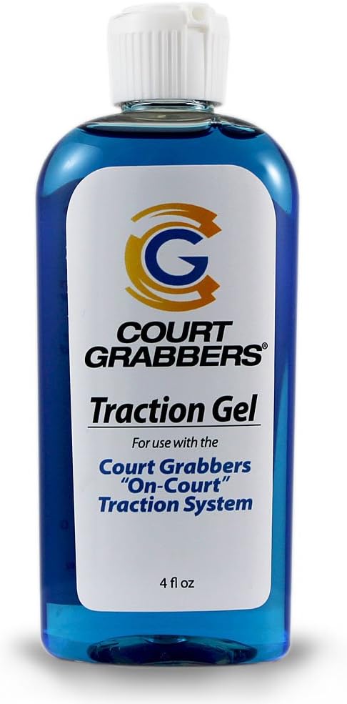 Court Grabbers Traction Gel -World's Best Traction in a Bottle. Use with The Traction Kit