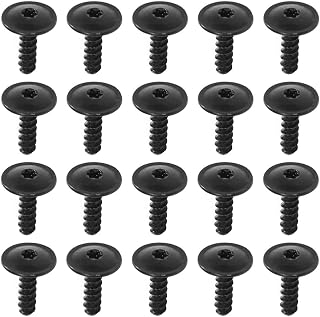 20 Pcs Screw Bolt Retainer Auto Car Body Fender Screws Wheel Arch Inner Liner Splash Guard Torx Screw Bumper Screws for Engine Cover Undertray