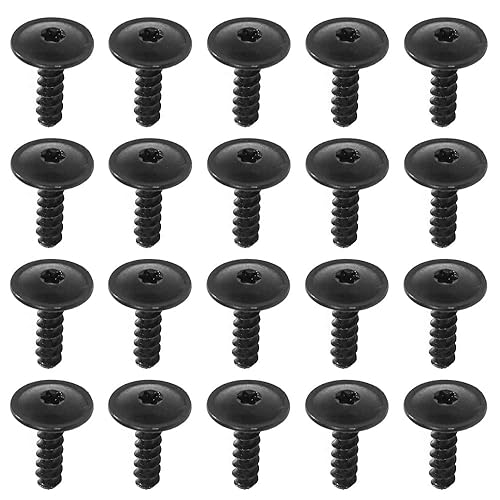 Miniatura 1 de 20 piezas de tornillo de retención de tornillo para carrocería de automóvil, tornillos de guardabarros para el arco de la rueda, forro interior