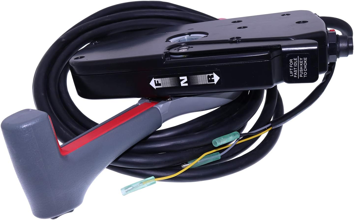 YIXIN Throttle Outboard Remote Control Box 67200-99E56 Compatible With Suzuki Outboard Boat Motor Engine Push to Open 8 Pin