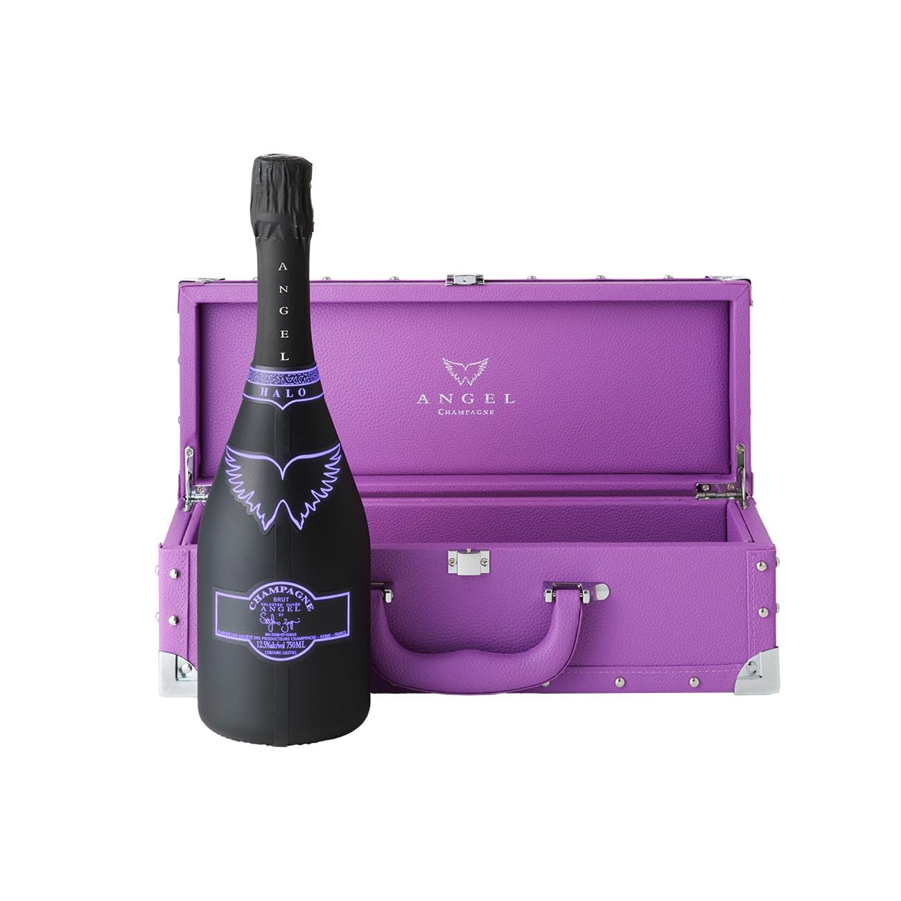 Amazon.co.jp: ANGEL CHAMPAGNE NV Brut HALO Purple 【 エンジェル