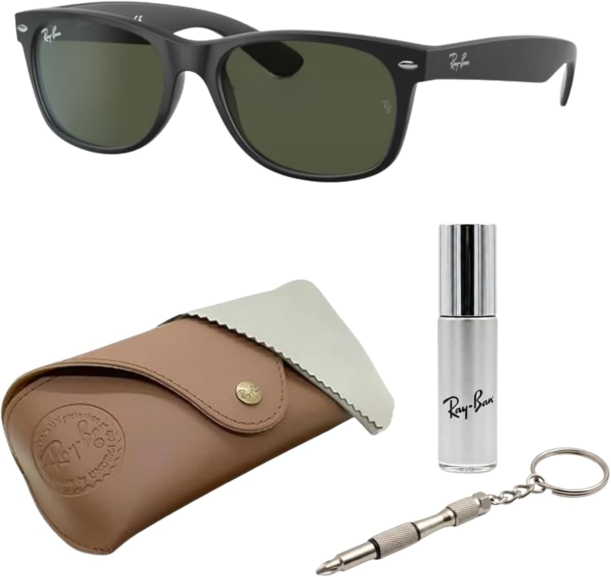RB2132 NEW WAYFARER CLASSIC Sunglasses with Official Eyewear Kit
