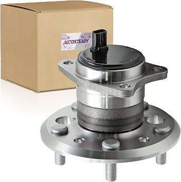Wheel Bearing Hub Rear Left Compatible with 2002-11 Toyota Camry | Fits 2001-2003 Toyota Highlander, 2005-2012 Avalon, 2004-2008 Solara, 07-12 Lexus ES350 Wheel Hub Assembly Replacement 512206