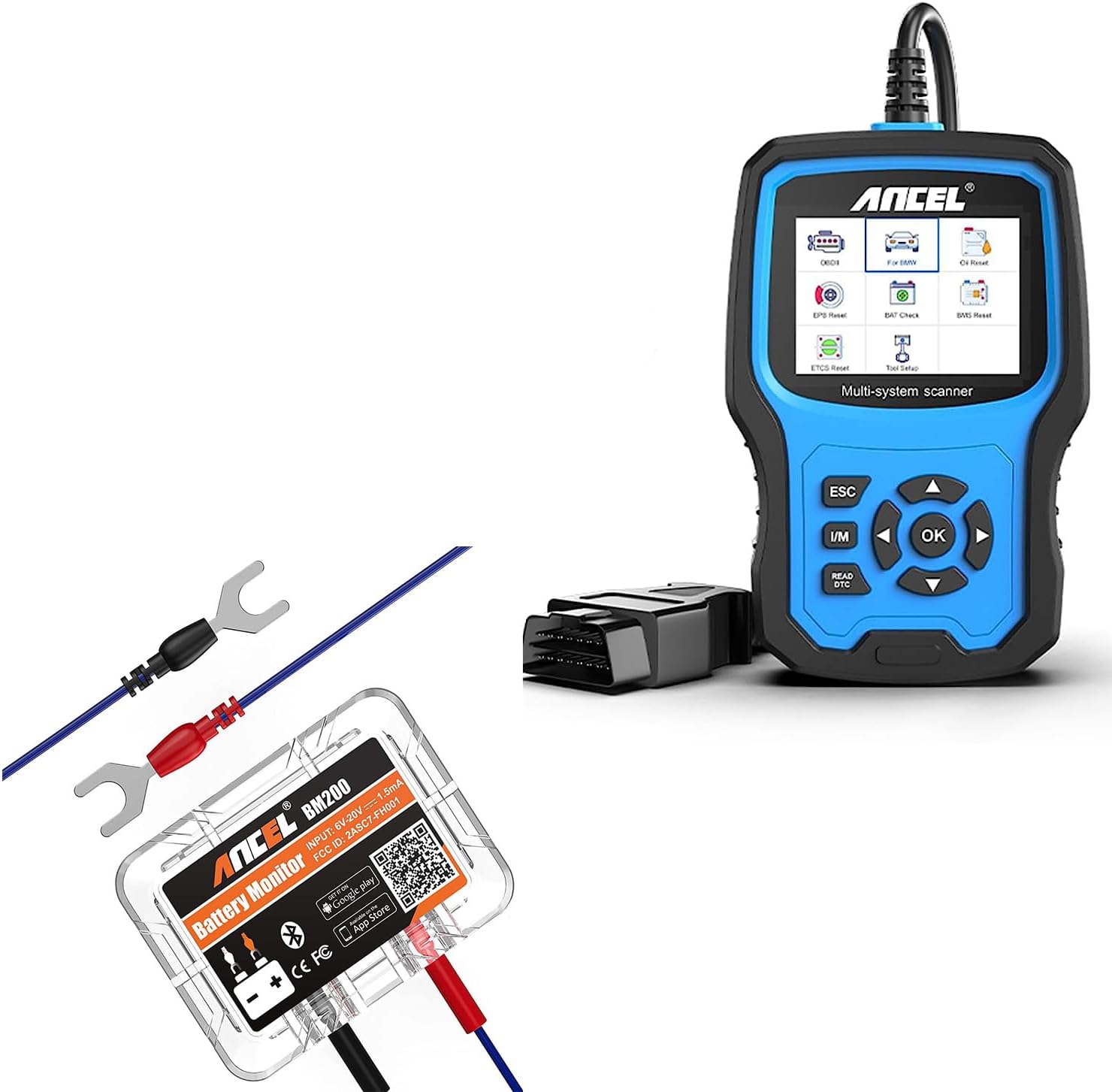 ANCEL BM700 Battery Registration Full Diagnostic Tool Fits