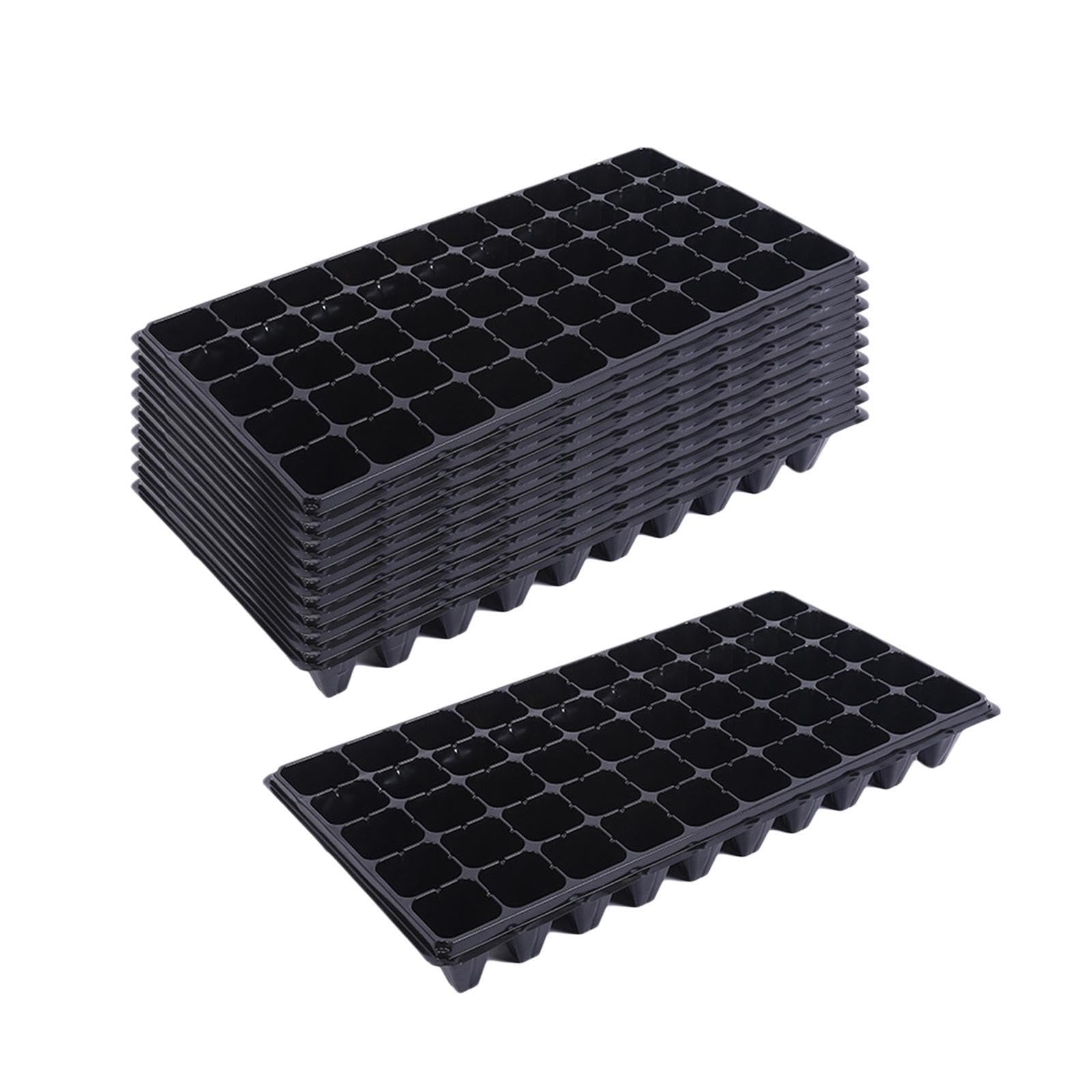 Vassoi per la Semina Facili da Usare e progettati in Modo efficiente per promuovere la Crescita nelle Serre domestiche. Le Dimensioni Sono 54 cm x 28 cm / 21,26 Pollici x, 150 g, 540x280mm