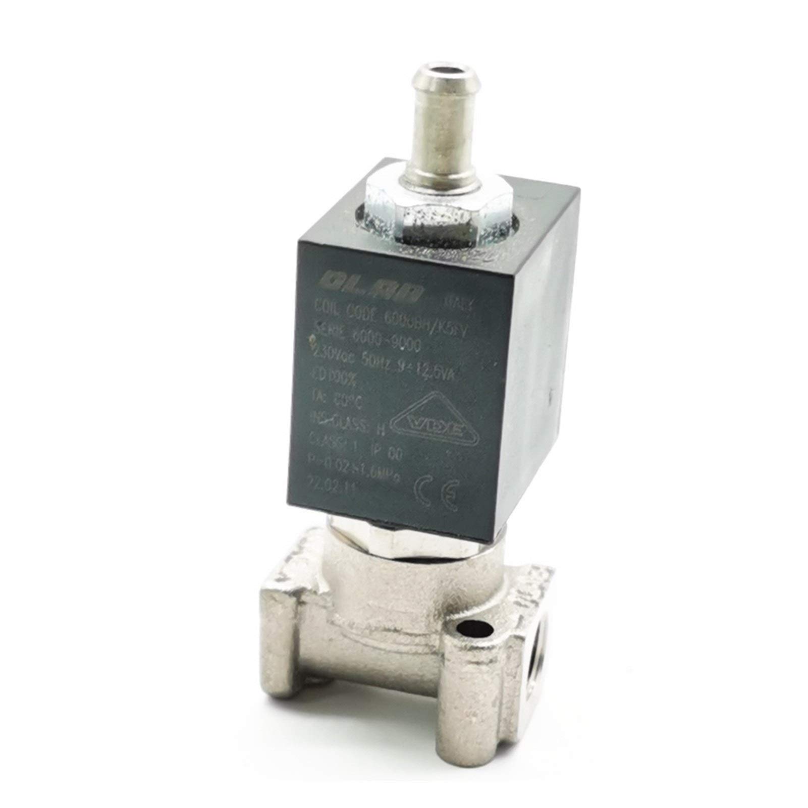 6000-9000 AC 230V G1 / 8' vapor de agua caliente Normalmente Cerrado Abierto Cafetera Máquina válvula solenoide Componente de tubería