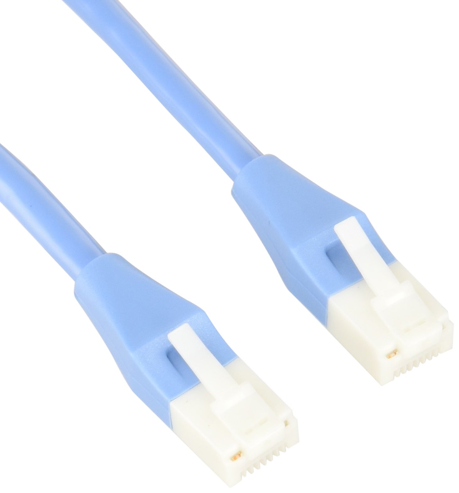 Câble de réseau 3 m Cat5e U/UTP Buffalo bleu pour stabiliser votre décodeur TV - 3