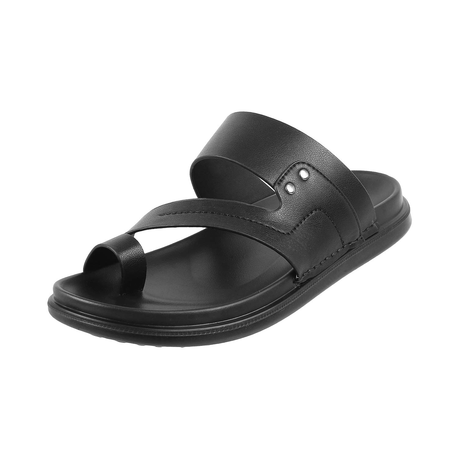 Mochi Mens Synthetic Black Slippers (Size (7 UK (41 EU)) (B08XMG6SSF) Amazon Price History, Amazon Price Tracker