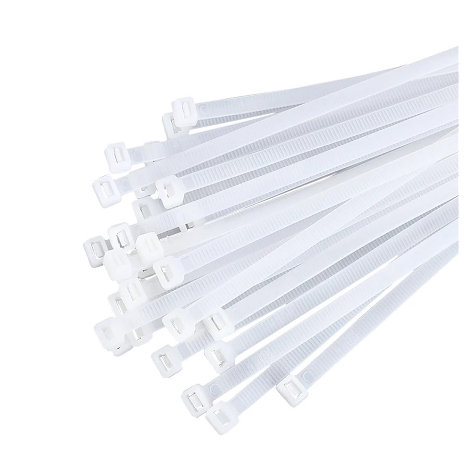 Lazo de nailon de plástico autoblocante, envolturas con cremallera, juego(3.5x150 mm)
