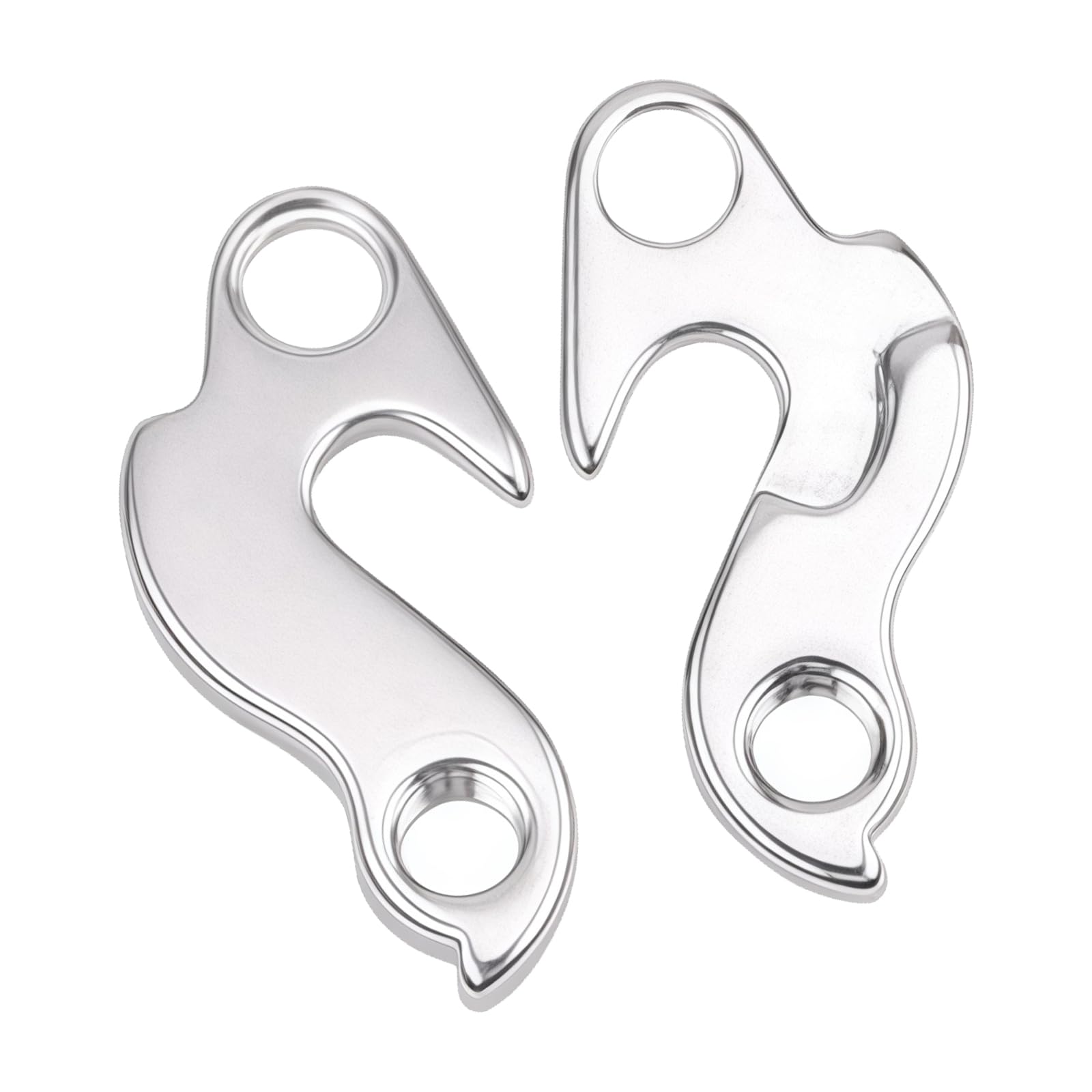 Maxtonser 1pair Universals Bike Rear Derailleur Tail Hook Bicycles Rears Derailleur Hanger Cycling Frame Gear Tail Hooks Enduring