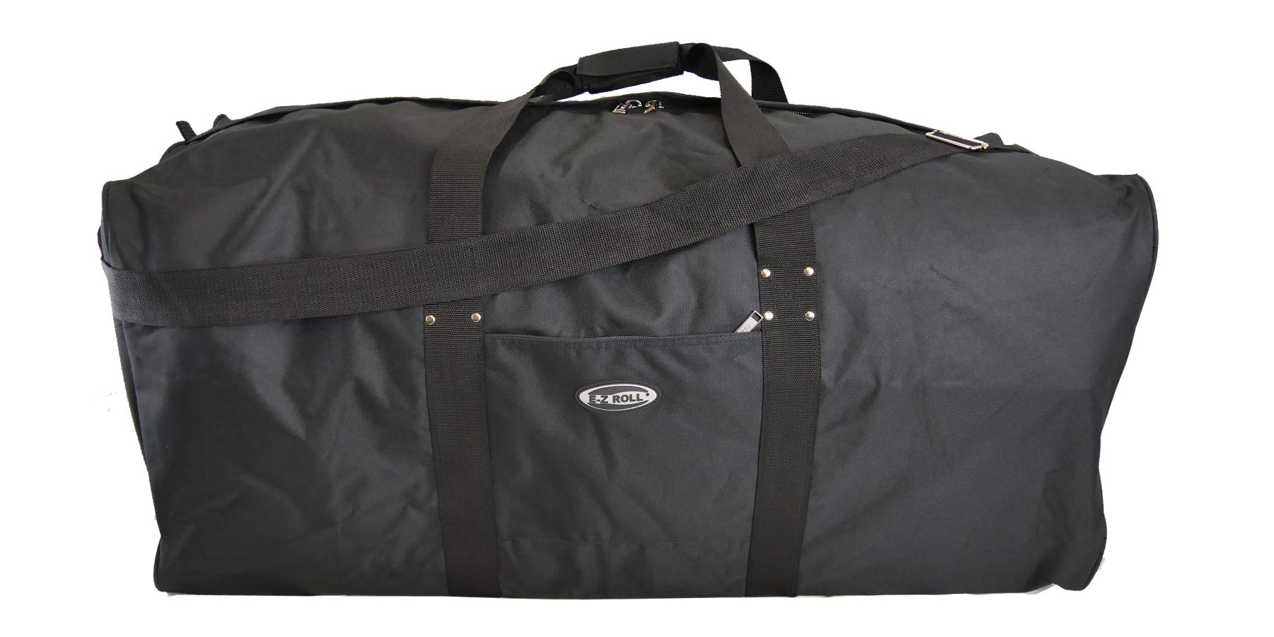 Foldable Large Duffel/Gago/Travel Bag/Sports gear/Equipment bag/Storage Bag (36 inch Large,Black),02036Black