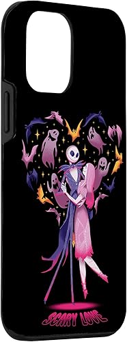 Vista 42 de iPhone 12 Pro Max Disney The Nightmare Before Christmas Jack Sally Scary Love Case