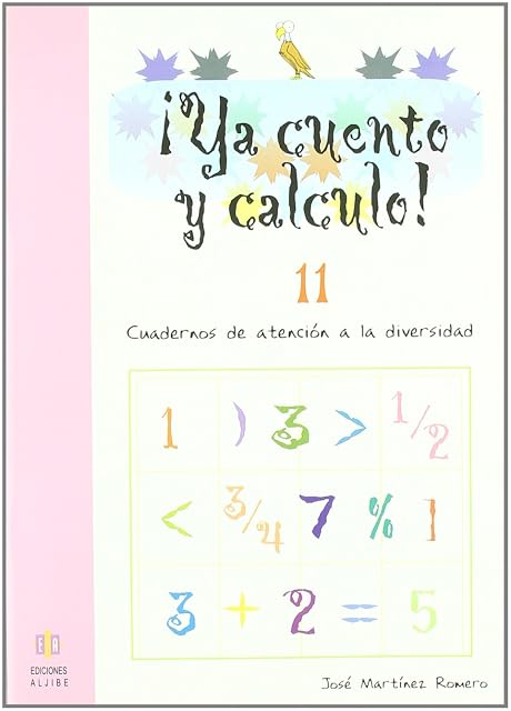 Portada de Ya Cuento y Calculo Nº 11: Cuadernos de Atencion a la Diversidad