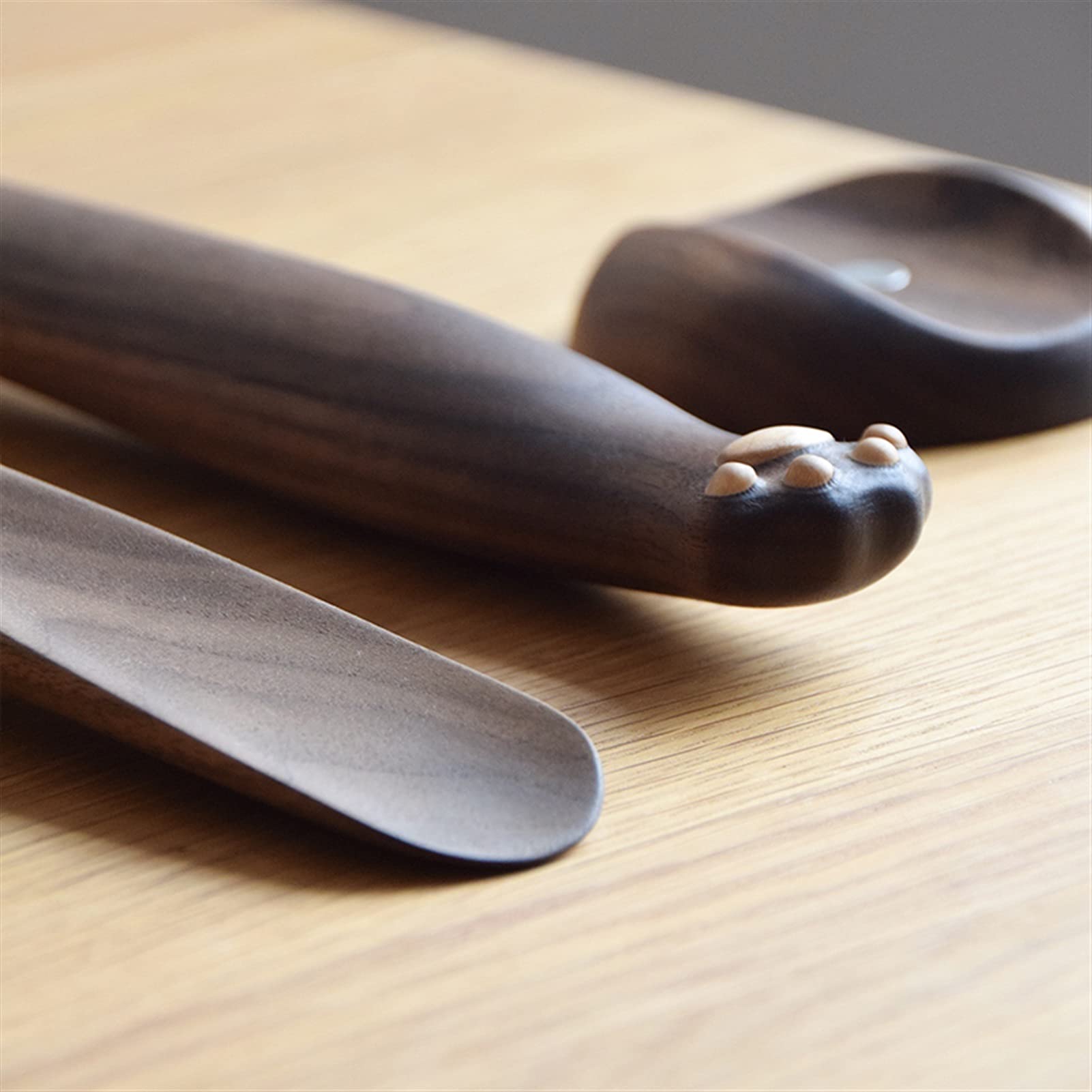 Schuhlöffel aus Holz mit langem Griff, Wandmontage, magnetische Aufhängung, Schuhlöffel aus Walnussholz für Männer, Frauen, Kinder, ältere Menschen, Schwangere