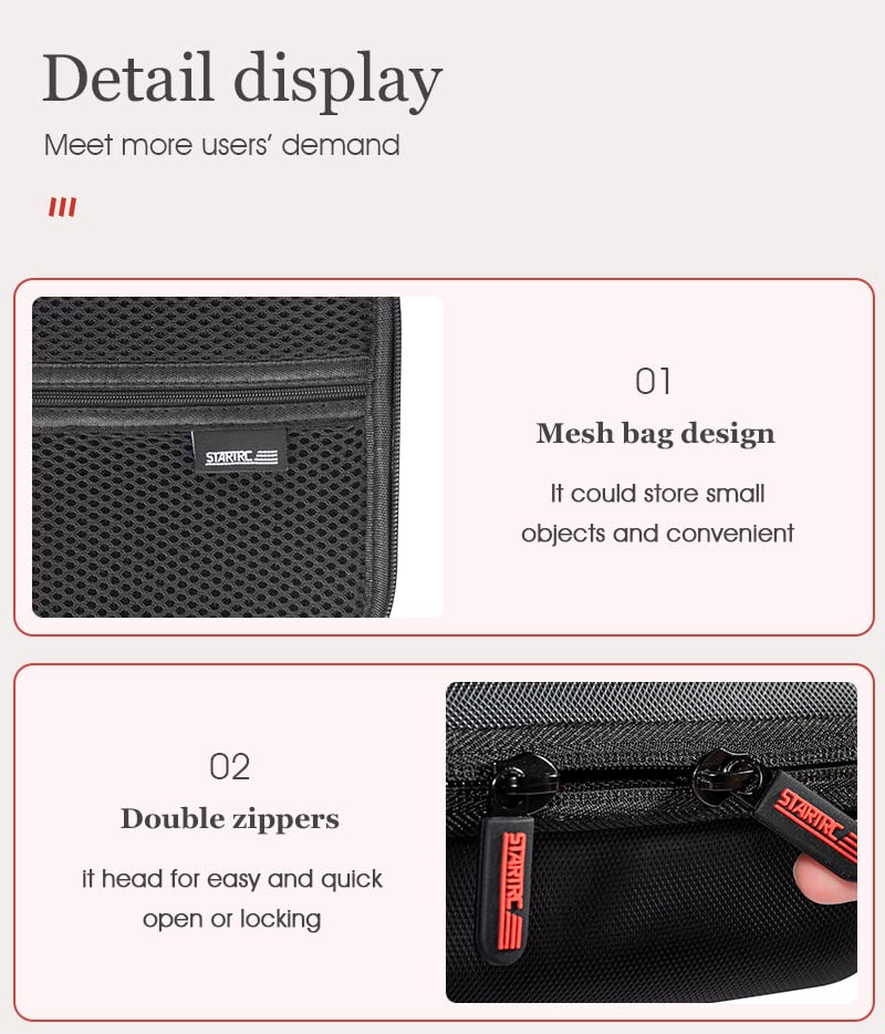 Maletín DJI OM 5 impermeable con interior antichoque para accesorios 7