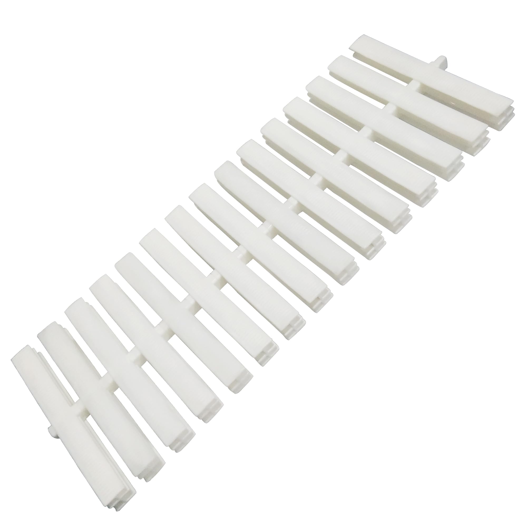 POOLTOOL Single Pin, Swimming Pool Overflow Grating/Channel/Strips, 10 Inch, White (5 Meters Each Package)-image-14