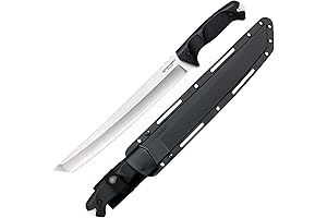 Cold Steel Warcraft San Mai III Tanto Point Razor-Sharp Blade G-10 Handle...