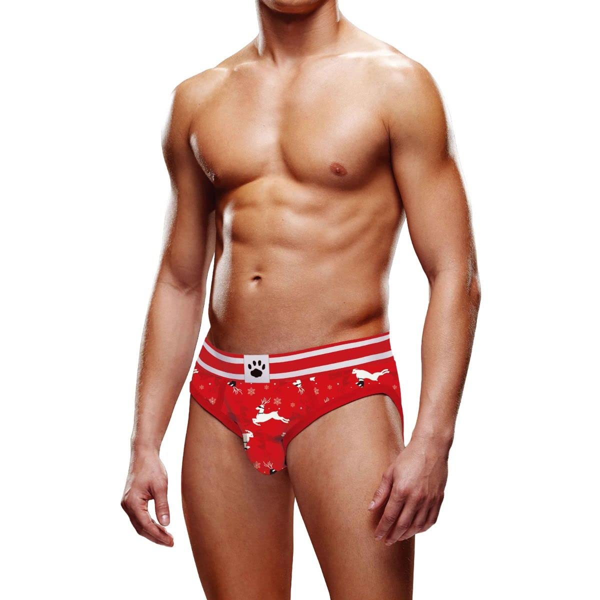Prowler Reindeer Brief Red, L