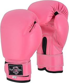 Elit Mini - Guantes de boxeo para niños, color rosa, par (2 onzas) para edades de 3 a 7 años