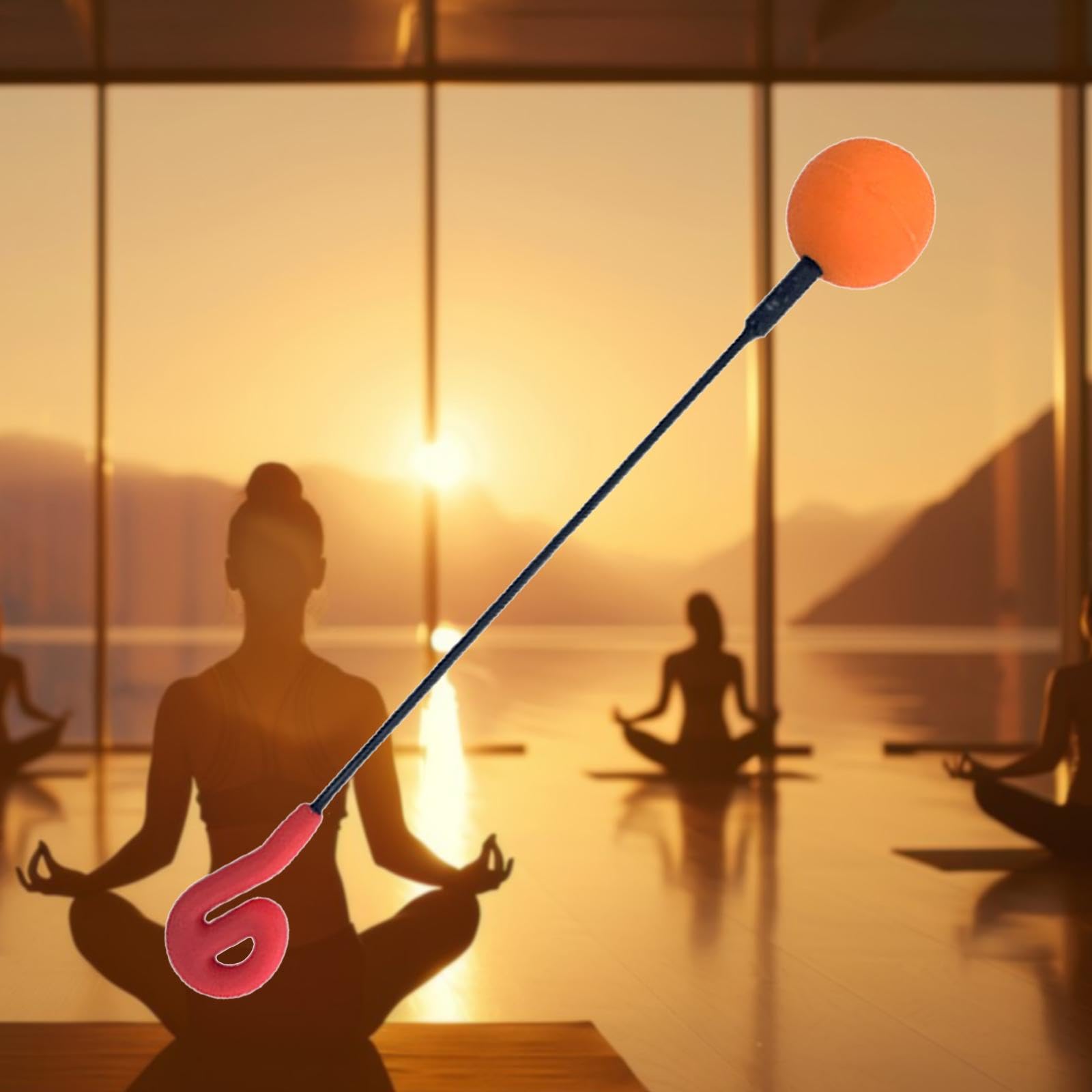 Friction Gong Mallet Gong Resonant Mallet Drum Stick con cabeza de bola de goma para un sonido increíble, PC 1
