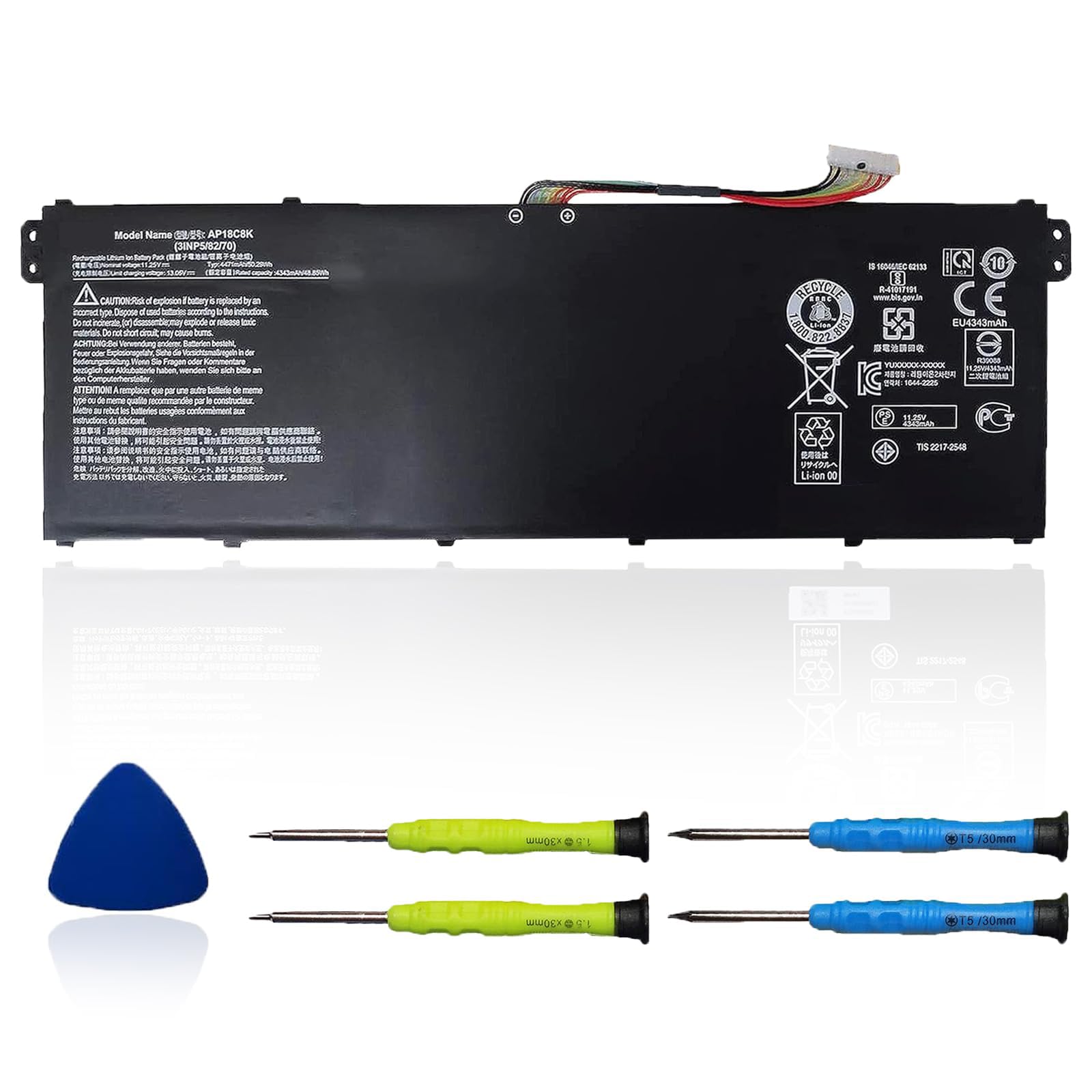 Internal Lithium-Ion Battery Pack