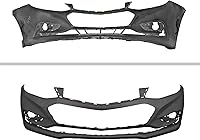 Vista 2 de munirater Imprimado, cubierta de parachoques delantero de repuesto para Cruze Sedan 2016-2018 de 4 puertas 191275123478