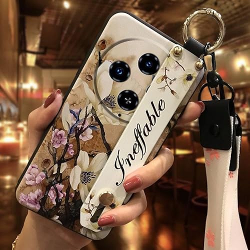 Phone Case Compatible with Oukitel C5 2025, Anti-knock Silicone Dirt-resistant Anti-dust Design Wrist Strap Soft case Ring Prote